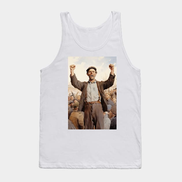 The Shit-Stirrer Tank Top by David Kincaid Art